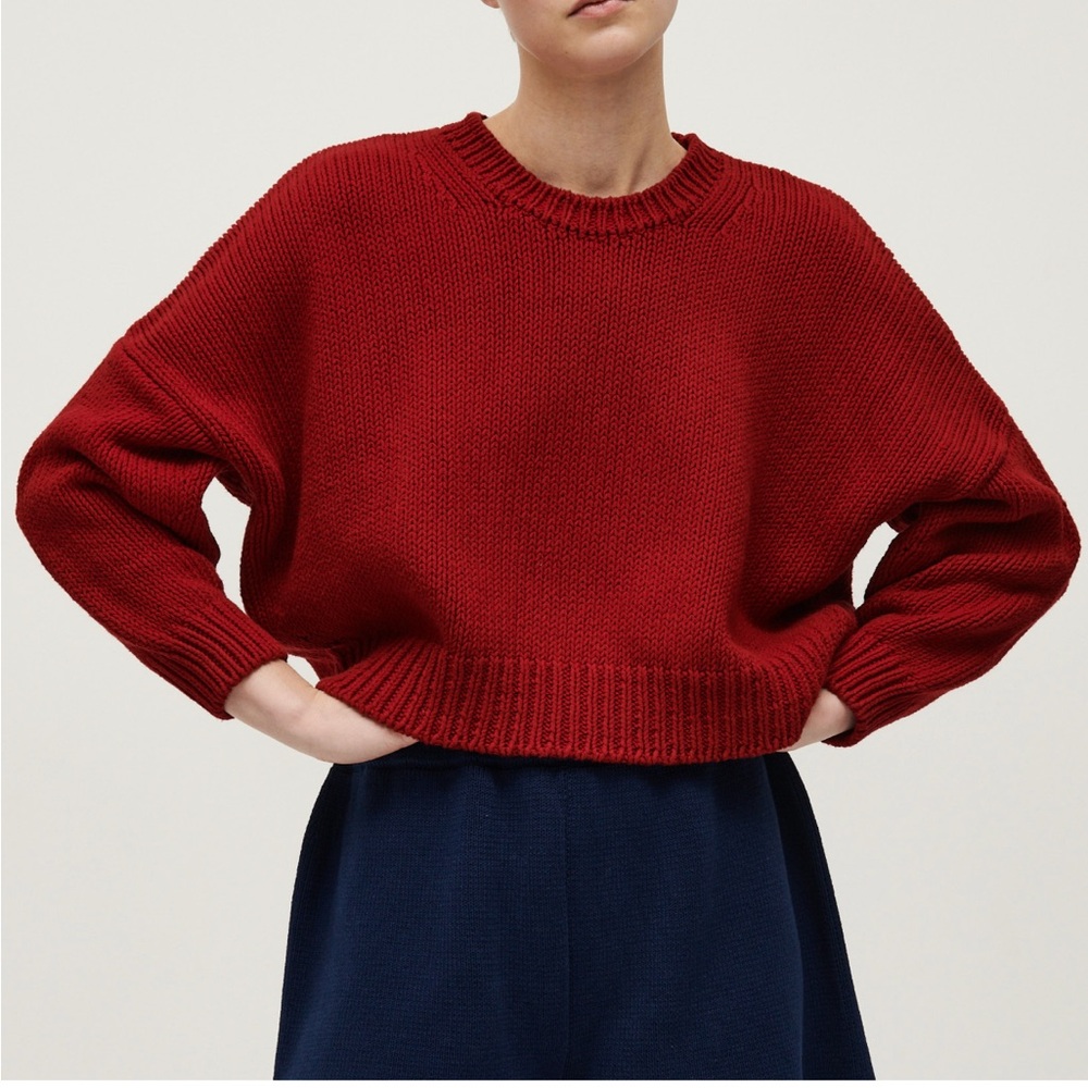 babaa jumper no. 14 - persephone red